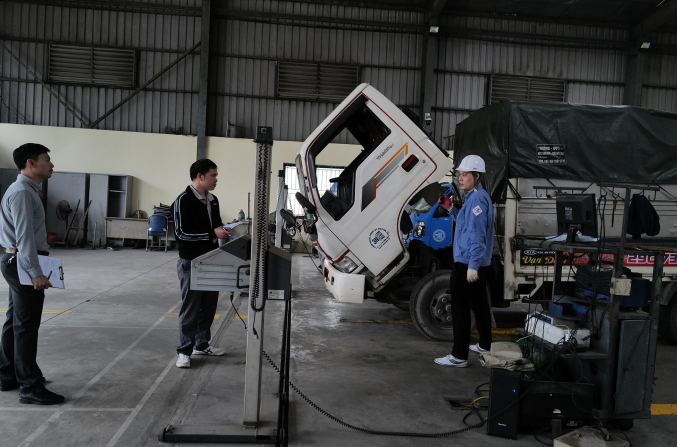 Cơ sở bảo dưỡng được kiểm định ôtô